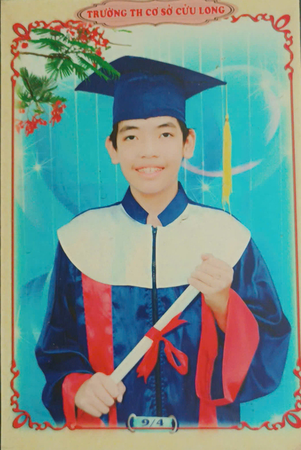 My eldest child at graduation